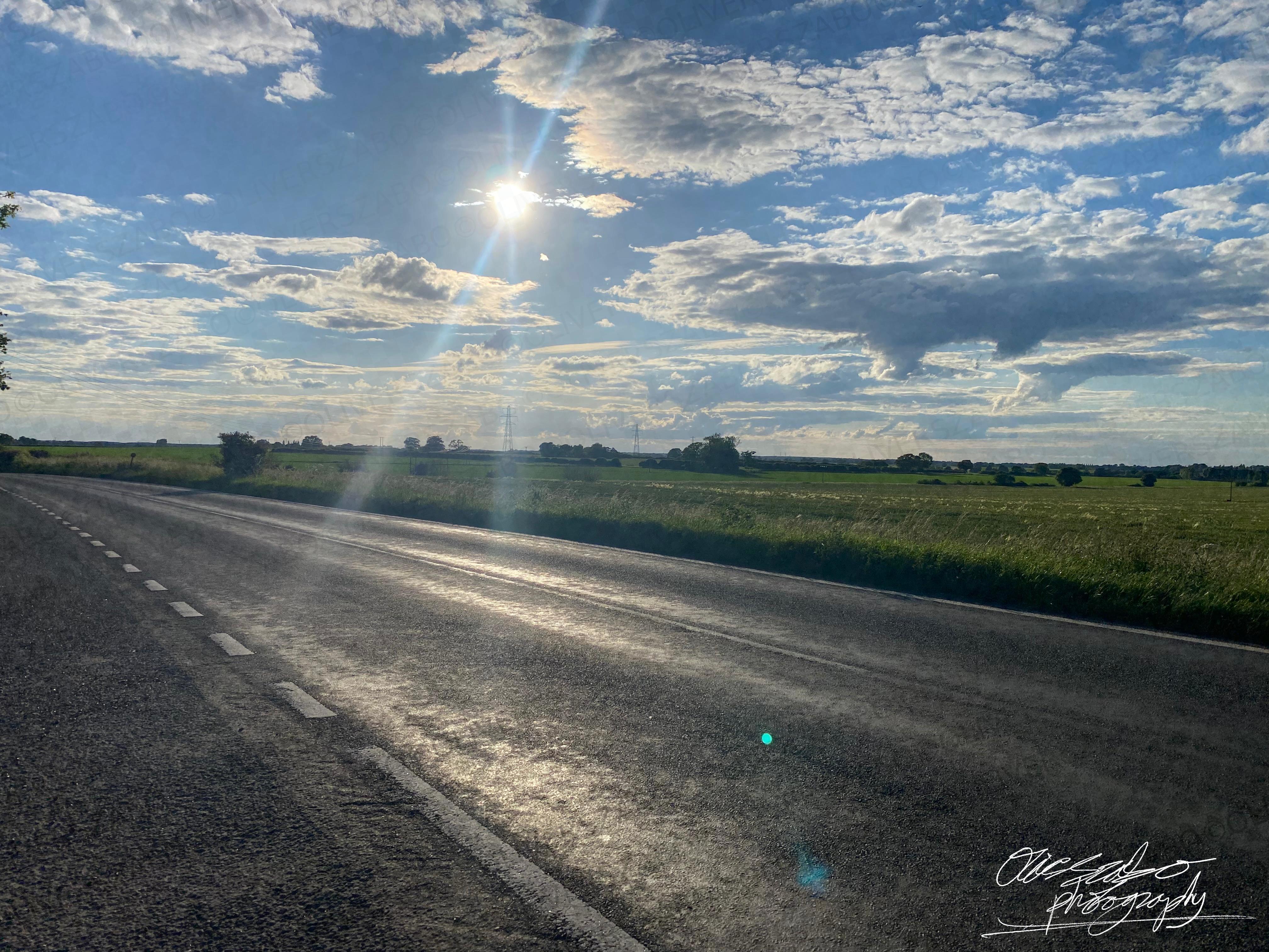 Road Sunny Landscape